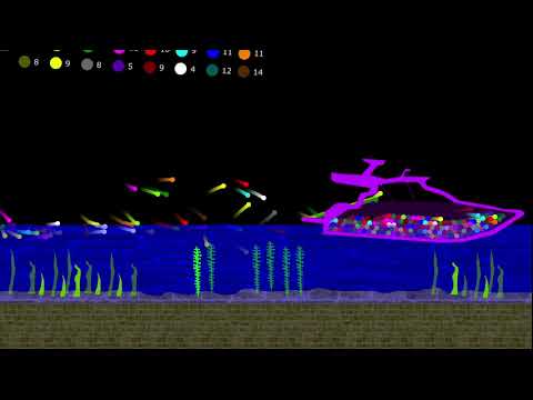 Come to boat flood rescue reverse chase marble race