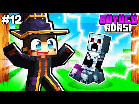 EFSANE BÜYÜLER ÖĞRENDİM! (Gerçekten Efsaneler) 📖 | Minecraft Büyücü Adası #12