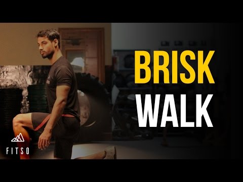 How to do Brisk Walk - Warm Up Exercise