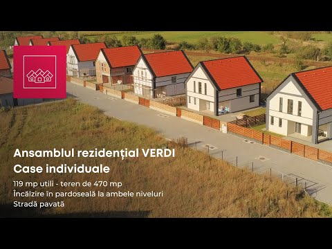 Alege o Casă Individuală din Ansamblul Rezidențial Verdi