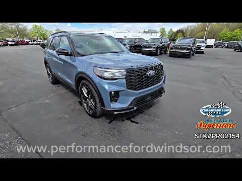 2026 Ford Explorer ST 4WD for sale at Performance Ford Windsor in Windsor, ON