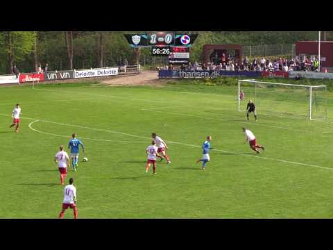 Highlights fra kampen Middelfart vs Holbæk
