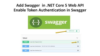 Add Swagger in ASP .NET Core 5 | Enable Token Bearer functionality in Swagger