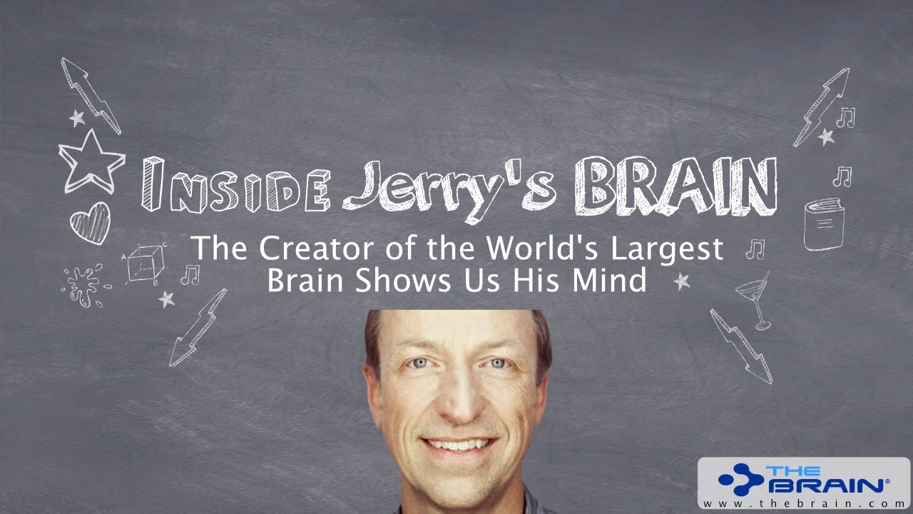 Inside Jerry's Brain. The Creator of the World's Largest Brain Shows Us His Mind - YouTube