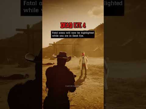 All DEAD EYE Levels in Rdr2 #shorts #reddeadredemtion2