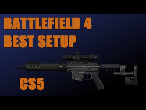 Battlefield 4 Best Setup: CS5 (Sniper Rifle)