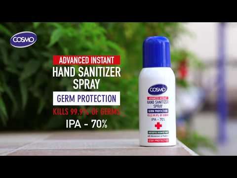 Cosmo Instant Aerosol Hand Sanitizer