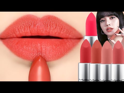 Swatching BLACKPINK LISA'S MAC Makeup