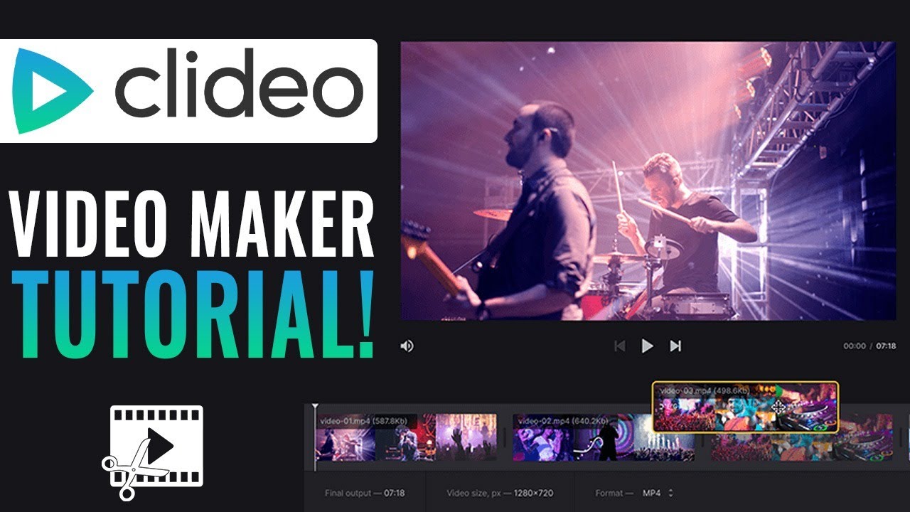 Clideo Online Video Maker Tutorial | Easy Tutorial (2026)