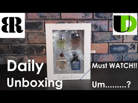 Calvin Klein Fragrances Set For Men Unboxing | Great Gift Idea Perfect Valentine's Day Gift for Him