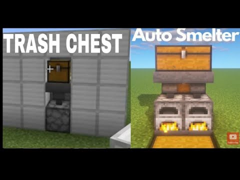 2 Simple Redstone build idea | #1 | Minecraftpe | Pxlegend |
