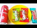 Weird Mixing Sweet Drink Satisfying ASMR Video Skittles Fanta Twix Opening 27