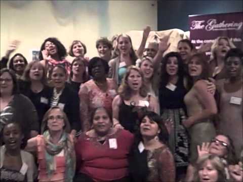 Indiana Gathering Singing I'm Every Woman