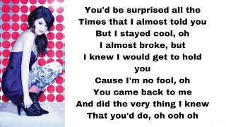Selena Gomez &amp; The Scene - I got U (lyrics)