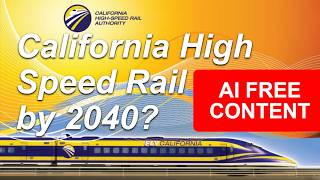California High Speed Rail Pushes Opening to 2040
