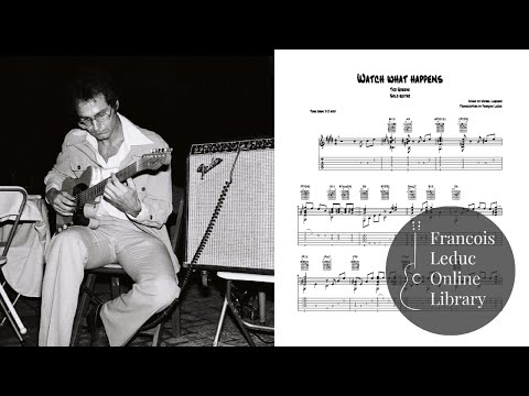 何が起こるかを見る - テッド・グリーン (テープ起こし) (Watch What Happens - Ted Greene (Transcription))