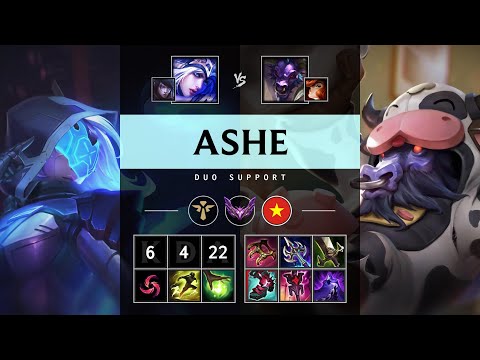 Ashe Support vs Alistar: Vision Controller - VN Master Patch 25.S1.2
