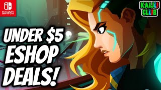 AWESOME Nintendo Switch ESHOP DEALS Under $5! MORE FROM THE MEGA SALE!