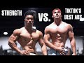 WHO’S STRONGER? PRETTY BOYS DO 1-REP MAX COMPETITION VS. SEAN ADAMS | Shoulder workout til we drop