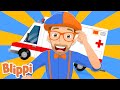 Blippi | Ambulance Song!  | Educational Videos for Toddlers | Cars for Children