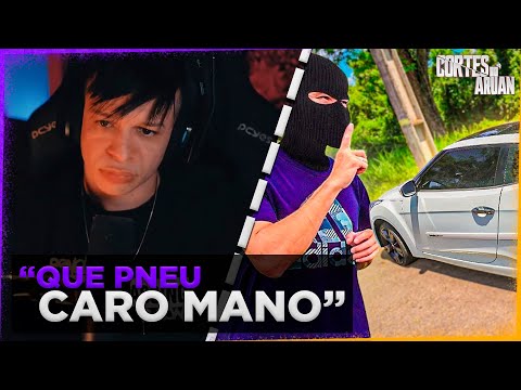 Aruan reacts to "I took my girlfriend's car secretly and the ending was unexpected" (Renan Fiorini)