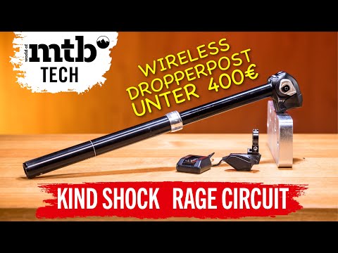 🔧 Kind Shock Rage Circuit: Wireless seatpost for under €400 tested! #worldofmtb #emtb #ebike