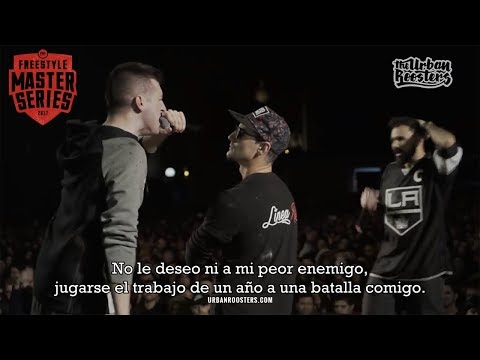 Minuto de CHUTY vs HANDER - FREESTYLE MASTER SERIES + SUBTITULOS