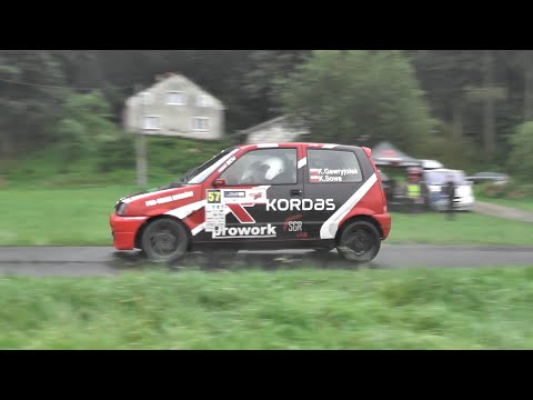 1 Rajd KME Karkonosze 2022 - Konrad Gawryjołek / Krzysztof Sowa - Fiat Cinquecento