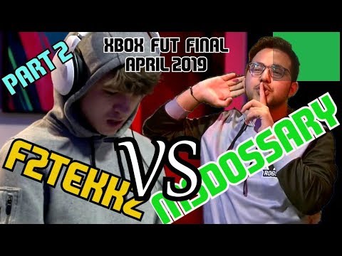 FTEKKZ vs MSDOSSARY FIFA 19  XBOX FINAL | 2nd LEG | FUT CHAMPIONS CUP APRIL