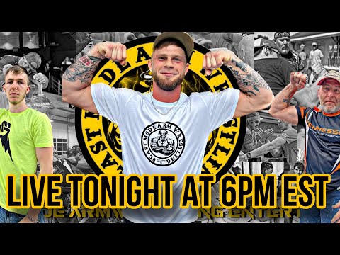 BeastMode Armwrestling episode 3 live with the Carolina Killer Hunter Noffz and Kalen Gilstrap!
