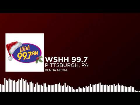 WSHH Pittsburgh, PA "Wish 99.7" Legal ID [Christmas Music](11/19/24)