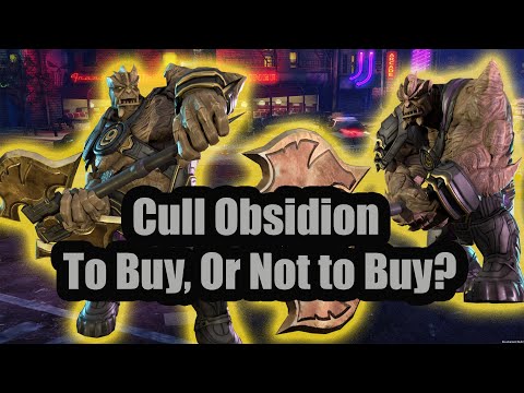 Cull Obsidian! To Buy Or Not To Buy! Orb Opening and Character Showcase! FULL VIDEO!