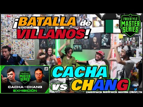 🔴COLOMBIANOS REACCIONAN a CACHA vs CHANG - ¡BATALLA de VILLANOS! [FMS MÉXICO EXHIBICIÓN 2023]