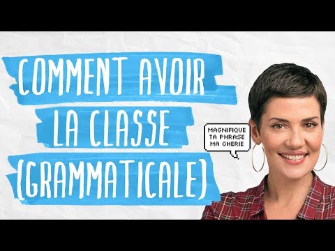 Les classes grammaticales - français - 3ème