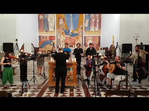 Buxtehude: Membra Jesu Nostri (rehearsal) - New Trinity Baroque, dir. Predrag Gosta