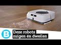 Deze robotstofzuiger en dweilrobot maken samen je huis schoon