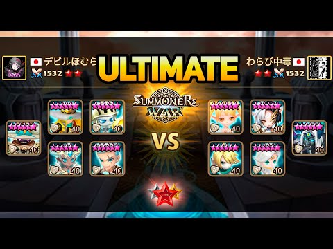 FULL LIGHT TEAM vs FULL LIGHT TEAM - Summoners War