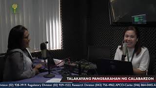 TALAKAYANG PANGSAKAHAN NG CALABARZON Season III Episode 17