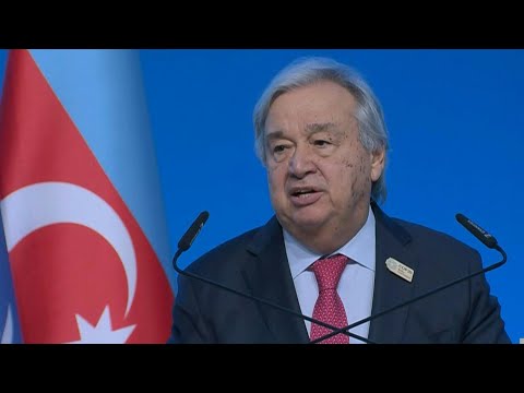 Poor countries must not leave COP29 'empty-handed': Guterres | AFP