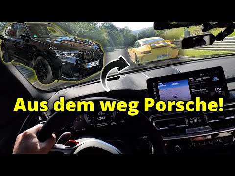 Bei diesem X3M muss selbst ein PORSCHE GT3 auf dem Nürburgring platz machen!