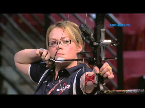 Linda Ochoa v Christie Colin – compound women’s bronze final | Las Vegas 2012 Indoor Worlds