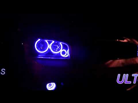 ORACLE UV Ultraviolet SMD Halo Kit Demo Video by Advanced Automotive Concepts