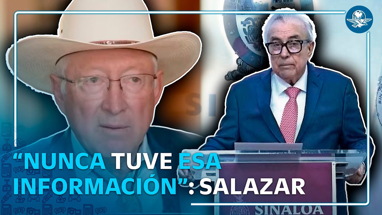 "Nunca tuve esa información": Ken Salazar niega conocer presuntos nexos de Rubén Rocha con el narco