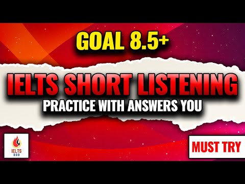 IELTS Short Listening Practice Test 396 With Answers