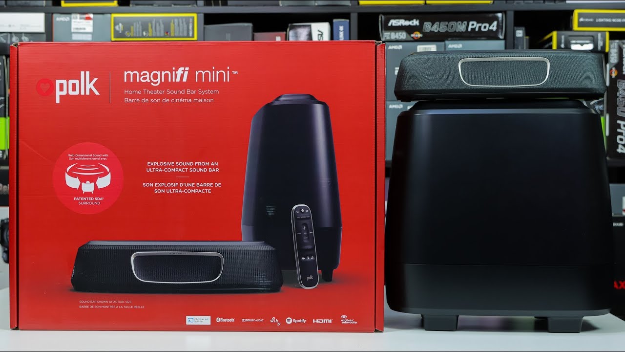 video Loa soundbar Polk Audio Magnifi Mini chính hãng 0