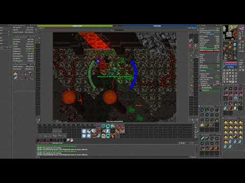 Tibia - 100 k w 30 minut, czy to możliwe na 127 levelu?