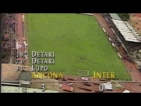 Ancona -Inter 3:0, 1992/93 - Channel 4 (doppietta di Lajos Détári)