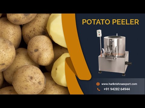 Higher Capacity Potato Peeler