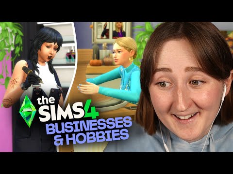 Complete Playthrough of The Sims 4: Businesses & Hobbies