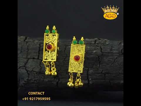 Necklace golden traditional fancy maharashtian fancy nath, s...